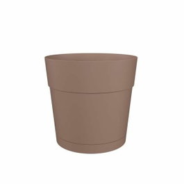 Artevasi Pot de fleur CAPRI LARGE Taupe avec réserve d'eau