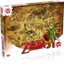 Winning Moves Puzzle The Legend of Zelda Hyrule - Puzzle Cartographique - 1000 Pièces - Dès 10 Ans
