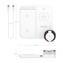 Chargeur sans fil Aisens ASCH-15W4WC061-W