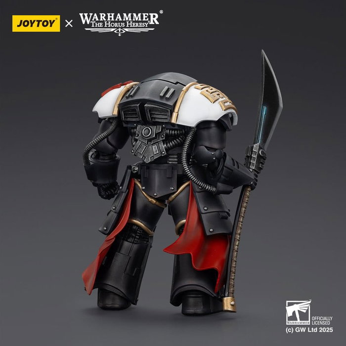 Joy Toy (CN) Warhammer The Horus Heresy White Scars Ebon Keshig Terminator avec Power Glaive 13 cm