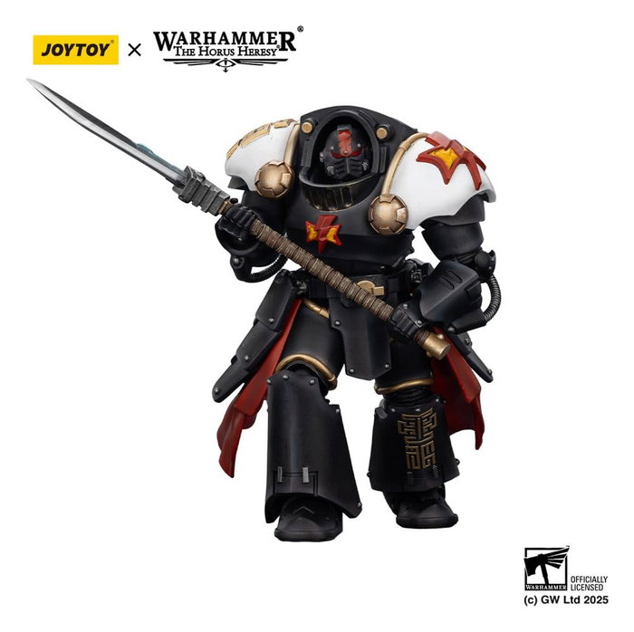 Joy Toy (CN) Warhammer The Horus Heresy White Scars Ebon Keshig Terminator avec Power Glaive 13 cm