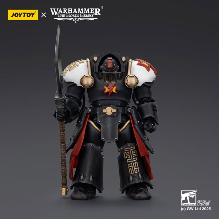 Joy Toy (CN) Warhammer The Horus Heresy White Scars Ebon Keshig Terminator avec Power Glaive 13 cm