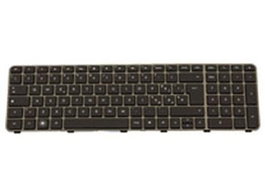 HP Clavier Noir US International pour Envy 17 avec rétroéclairage
