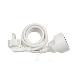 Simon Prolongateur avec 1 prise, 16A 250V~, 3 m, blanc