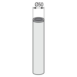 RUEDAS Colonne de base Novatalento 115mm Chrome, hauteur totale 230mm