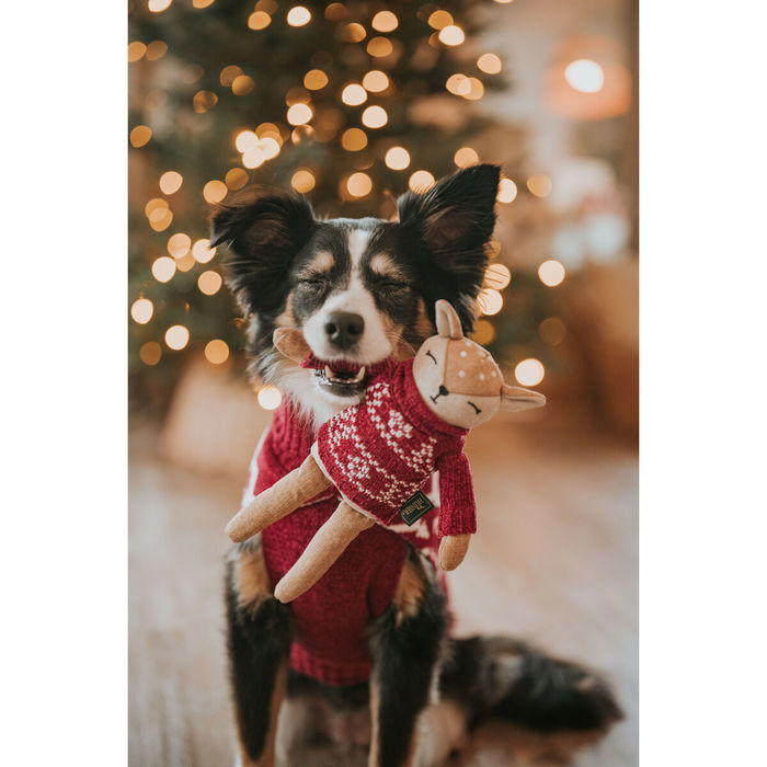 Jouet pour chien en peluche Hunter Birka Marron Polyester Cerf