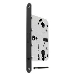 CERRAD/PICAP. MAGNETICOS Serrure Magnétique Modèle Wave Entrée 50 Porte Battante Finition Noir Mat