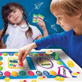 Liscianigiochi FR89284 - Jeu éducatif d'astronomie pour enfants avec quiz, 3 niveaux de difficulté - 25.5x25.5x6 cm