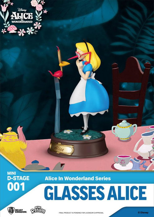 Beast Kingdom Toys Alice au pays des merveilles pack 6 statuettes Mini Diorama Stage 10 cm Beast Kingdom Toys Alice au pays des merveilles pack 6 statuettes Mini Diorama Stage 10 cm
