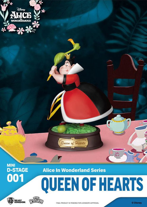Beast Kingdom Toys Alice au pays des merveilles pack 6 statuettes Mini Diorama Stage 10 cm Beast Kingdom Toys Alice au pays des merveilles pack 6 statuettes Mini Diorama Stage 10 cm