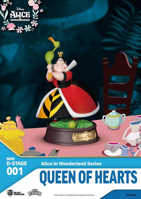Beast Kingdom Toys Alice au pays des merveilles pack 6 statuettes Mini Diorama Stage 10 cm Beast Kingdom Toys Alice au pays des merveilles pack 6 statuettes Mini Diorama Stage 10 cm