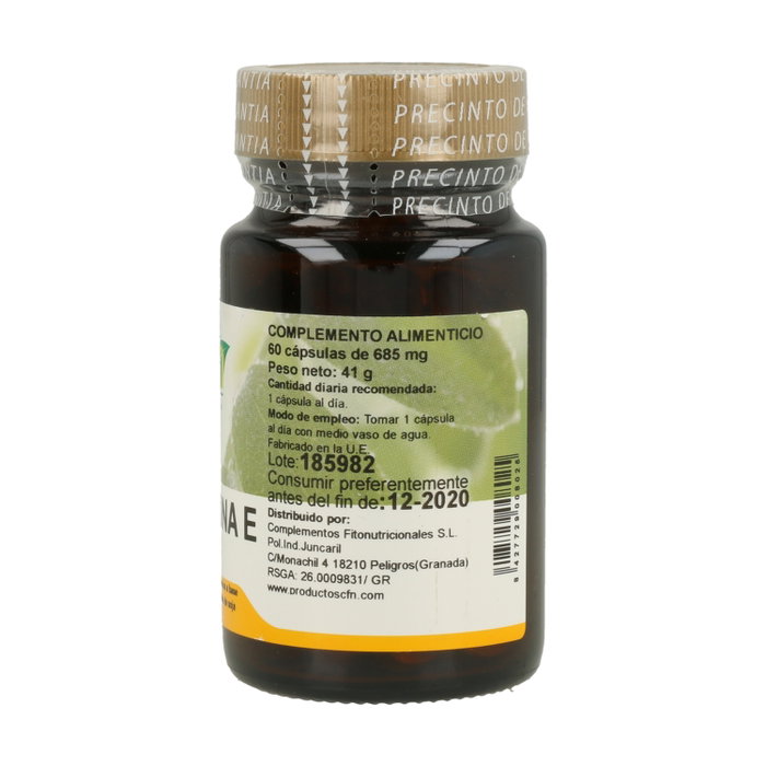 CFN Vitamine E naturelle 60 perles de 650mg