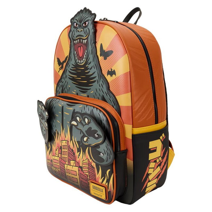 LOUNGEFLY Sac à dos Toho Godzilla 45cm