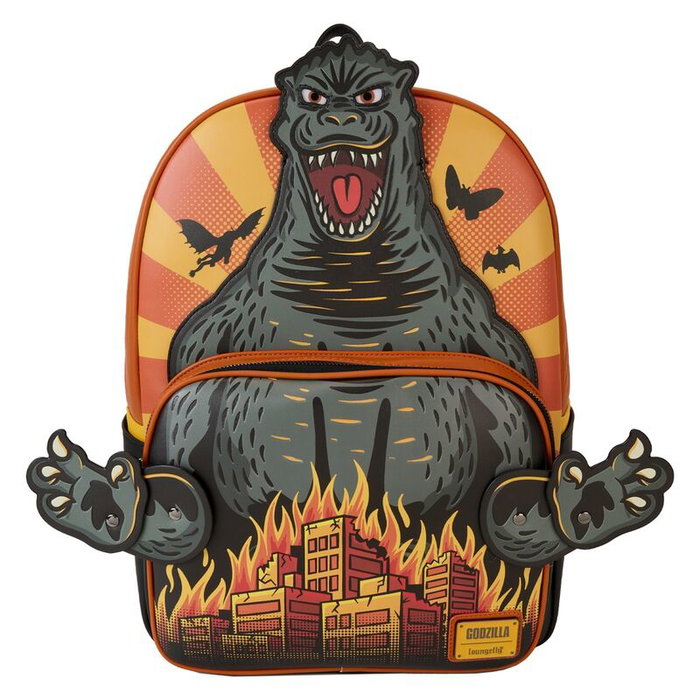 LOUNGEFLY Sac à dos Toho Godzilla 45cm