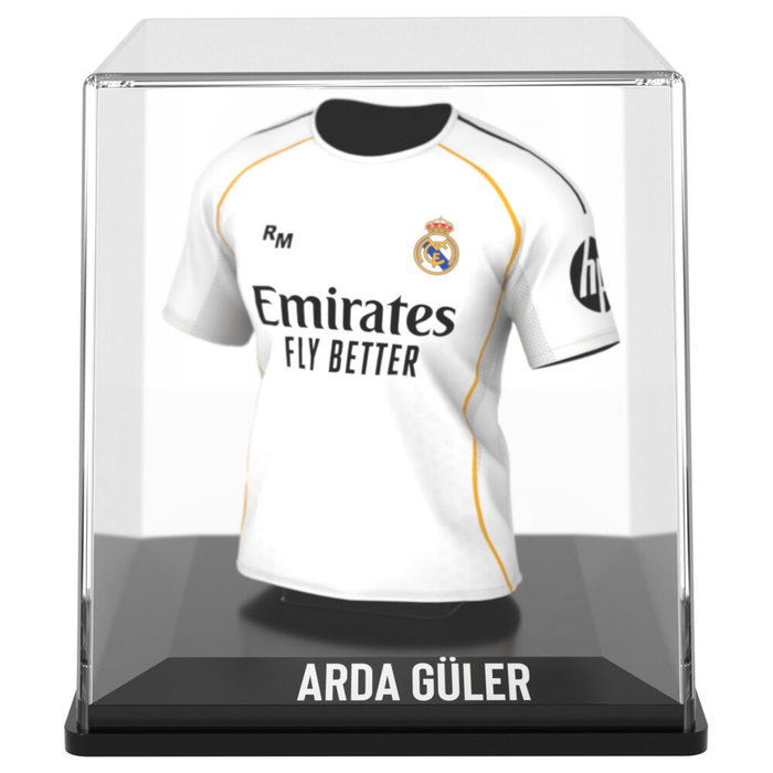 FANCOLLEX Figurine Mini Arda Güler Real Madrid - Figurine en vinyle, acrylique et plastique biodégradable dans son étui FANCOLLEX Figurine Mini Arda Güler Real Madrid - Figurine en vinyle, acrylique et plastique biodégradable dans son étui
