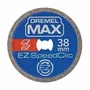 Dremel Disque à tronçonner EZ SpeedClic Max S456 Ø38mm pour métaux - Haute longévité et coupe rapide