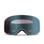 Hawkers Artik - Lunettes de ski unisexe avec verres ZEISS, protection UV 100%, cadre bleu et noir, sangle antidérapante