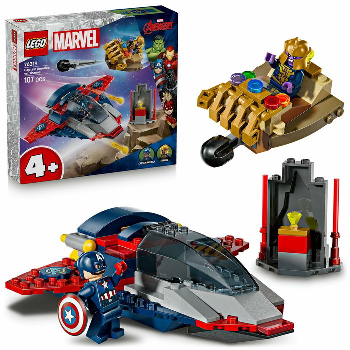 LEGO Marvel Captain America contre Thanos 76319