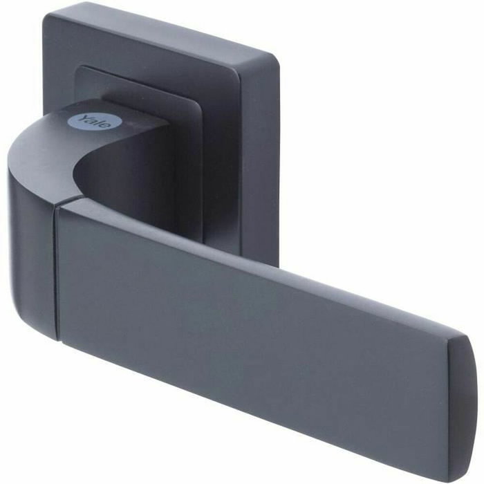 Yale Poignée de porte Bologna YPP7-B-PC Noir Mat Yale Poignée de porte Bologna YPP7-B-PC Noir Mat