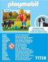 Playmobil My Life - Figurine Femme avec chien de montagne - Jouet pour enfant à partir de 4 ans - Version multilingue (ES, PT, EN, FR)