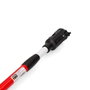 Koma Tools Pertige pour Peinture 2 m, Ø22 mm, Alargador Extensible en Acier et Polypropylène, Rouge et Noir