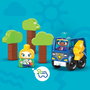 MEGA BLOKS Mega Blocks HDX90 Autobus Électrique Rechargeable Ville Verte - Jeu de Construction 35 Pièces avec 2 Personnages, Arrêt de Bus et Arbres