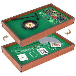 Mister Gadget Jeu 2 en 1 Roulette et Blackjack