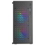 Mars Gaming MC-CORE Boîtier PC Mini Tour Micro-ATX avec Fenêtre Verre Trempé, 2 Ventilateurs RGB, Noir