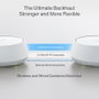 TP-Link Deco BE25 (Pack de 2) - Système Mesh Wi-Fi 7 BE3600 Blanc