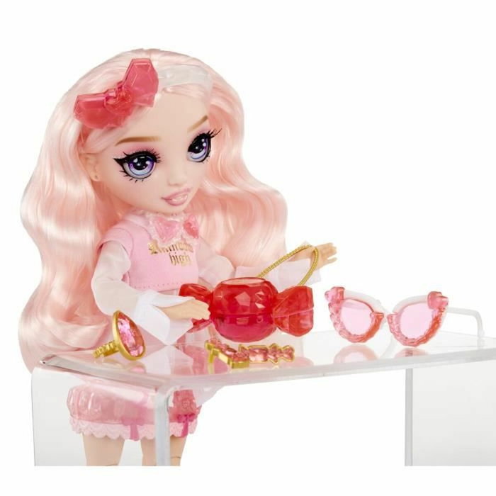 Rainbow High Bella - Poupée Creative Crystals avec Kit d'Accessoires en Cristal