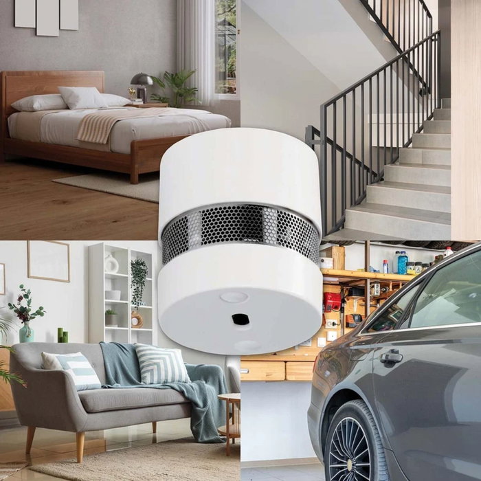 Alecto SD1020 Mini Détecteur de Fumée avec Batterie 10 Ans