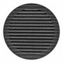 Edm Grille de ventilation ronde encastrable avec moustiquaire Ø150mm gris anthracite