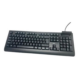Acer AKW320 Clavier USB Ergonomic Noir avec Lecteur de Cartes
