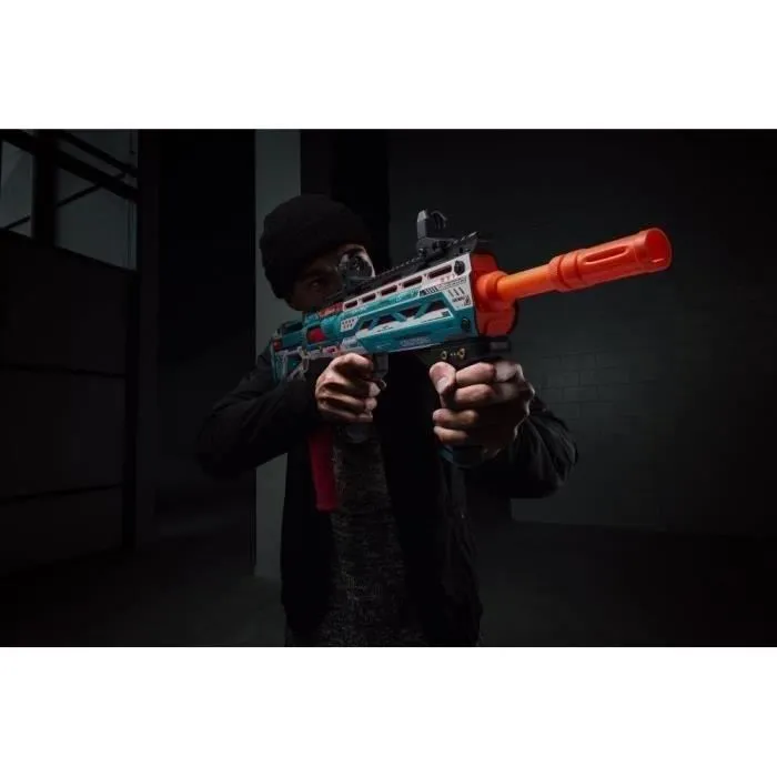 Zuru XSHOT Pro Long Shot - Lance-projectiles pour enfants - Portée longue distance, précision améliorée, design professionnel - Pour duels