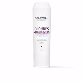 Goldwell BLONDES & HIGHLIGHTS Après-shampooing Anti-jaunissement pour Cheveux Blonds et Mèches 200 ml