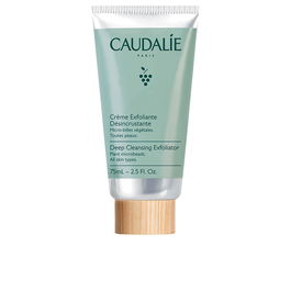 Caudalie Crème Exfoliante Désincrustante Vinoclean 75 ml - Purifie et Affine le Teint