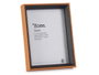 Giftdecor Porte-photos Bois Marron et Noir 15x20 cm (Set de 24)