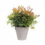 Elho Pot de fleurs rond Loft Urban - Gris chaud - Ø 19.3 x 17.5 cm
