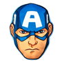 MARVEL Coussin 3D Captain America Vengadores Avengers
