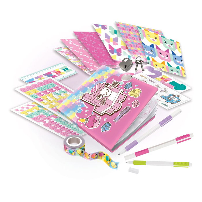 LEGO set de journal intime avec cadenas Cat LEGO set de journal intime avec cadenas Cat