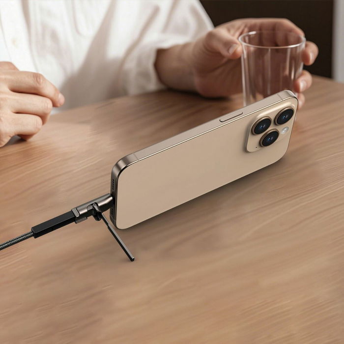 Câble USB KSIX Noir 1 m