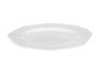 Vivalto Assiette Plate 28 cm Transparente en Cristal (Set de 12)