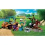 Playmobil 72072 Zoo - Gardien de zoo et véhicule, set de jeu pour enfants avec camionnette et figurine