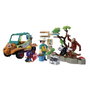 Playmobil Zoo : Gardien de zoo et véhicule 72072