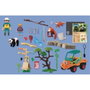 Playmobil Zoo : Gardien de zoo et véhicule 72072