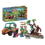 Playmobil Zoo : Gardien de zoo et véhicule 72072