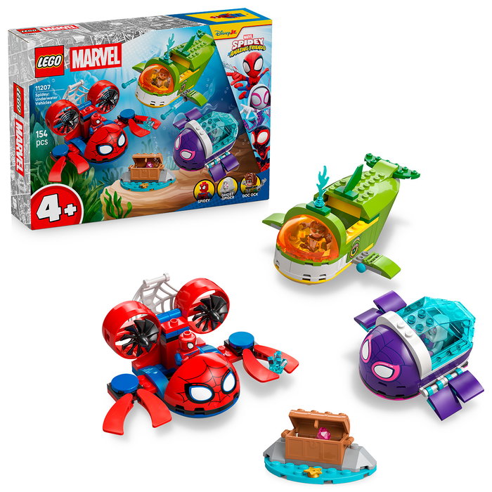 Lego Marvel Spidey : Véhicules Submarins