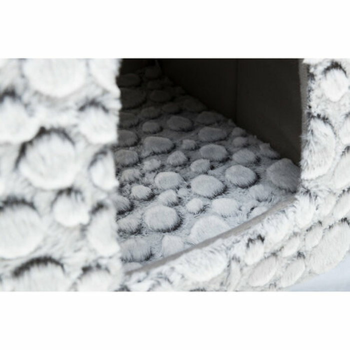 Cabane Trixie Blanc Gris 32 × 42 × 32 cm