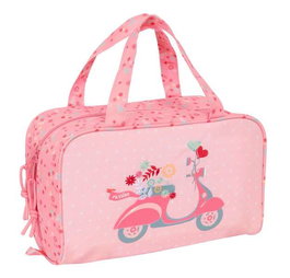 Safta Neceser Moos Passion - Trousse rectangulaire recyclée - 31 x 14 x 19 cm
