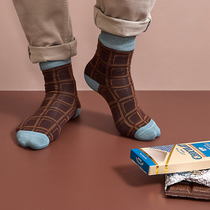 The Concept Factory Chaussettes DELISOCKS Chocolat Assorties